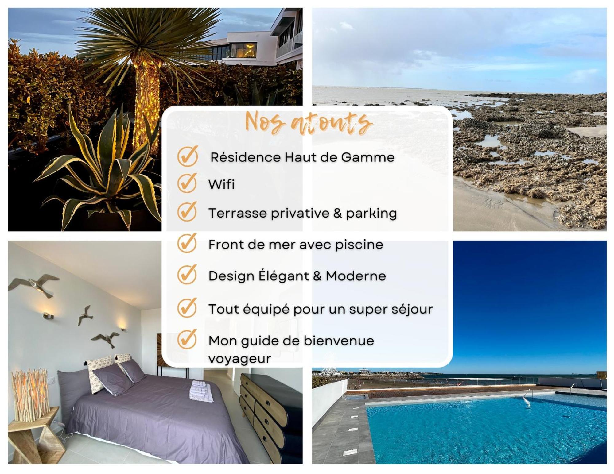 Apartament Le Sunrise - Panorama Sur L'Estuaire Royan Zewnętrze zdjęcie