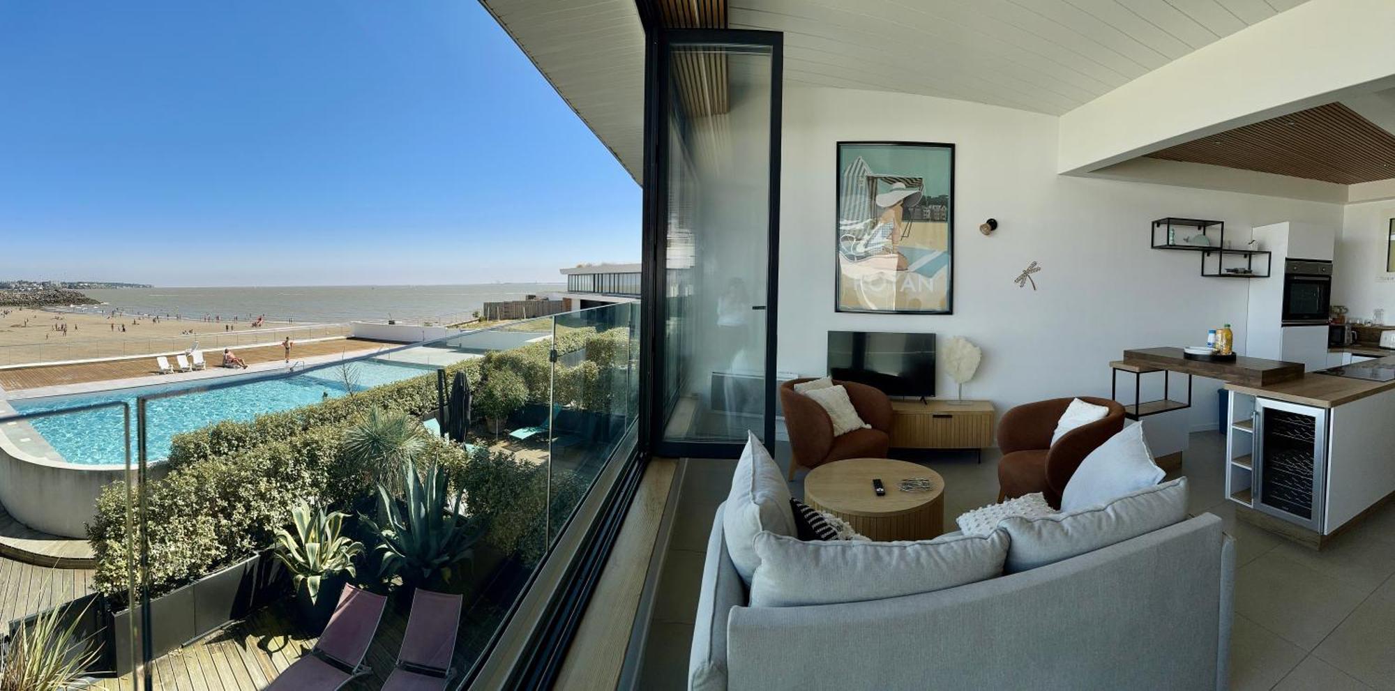 Apartament Le Sunrise - Panorama Sur L'Estuaire Royan Zewnętrze zdjęcie